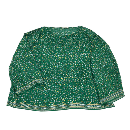 Top Ls By Max Studio In Green, Size:L