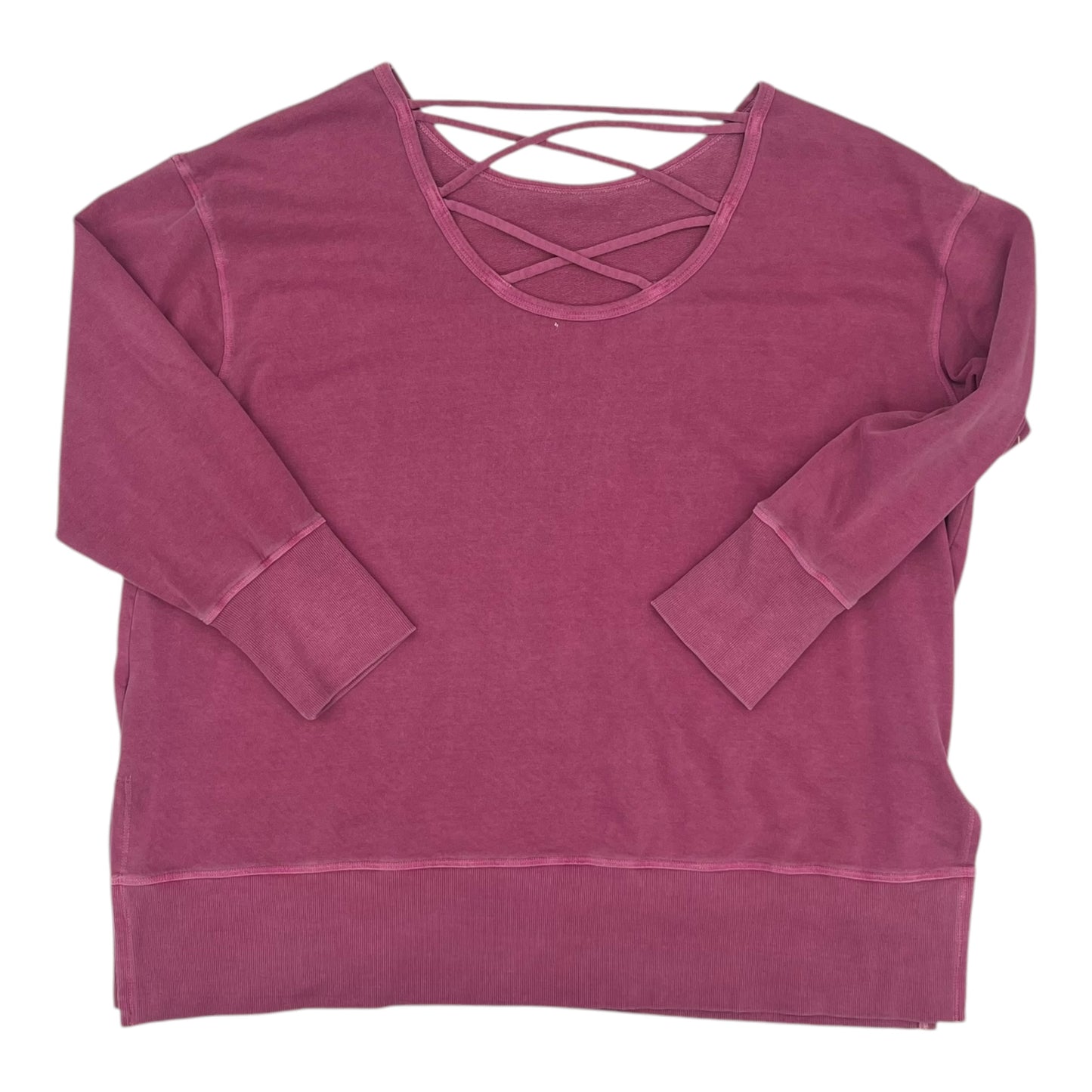 Top Ls By Maurices In Pink, Size:2X