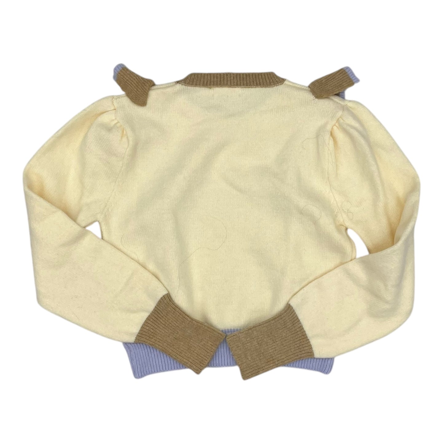 Sweater By Clothes Mentor In Cream, Size:S
