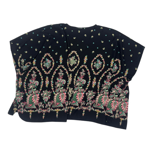 Kimono By Papermoon In Black, Size:1X