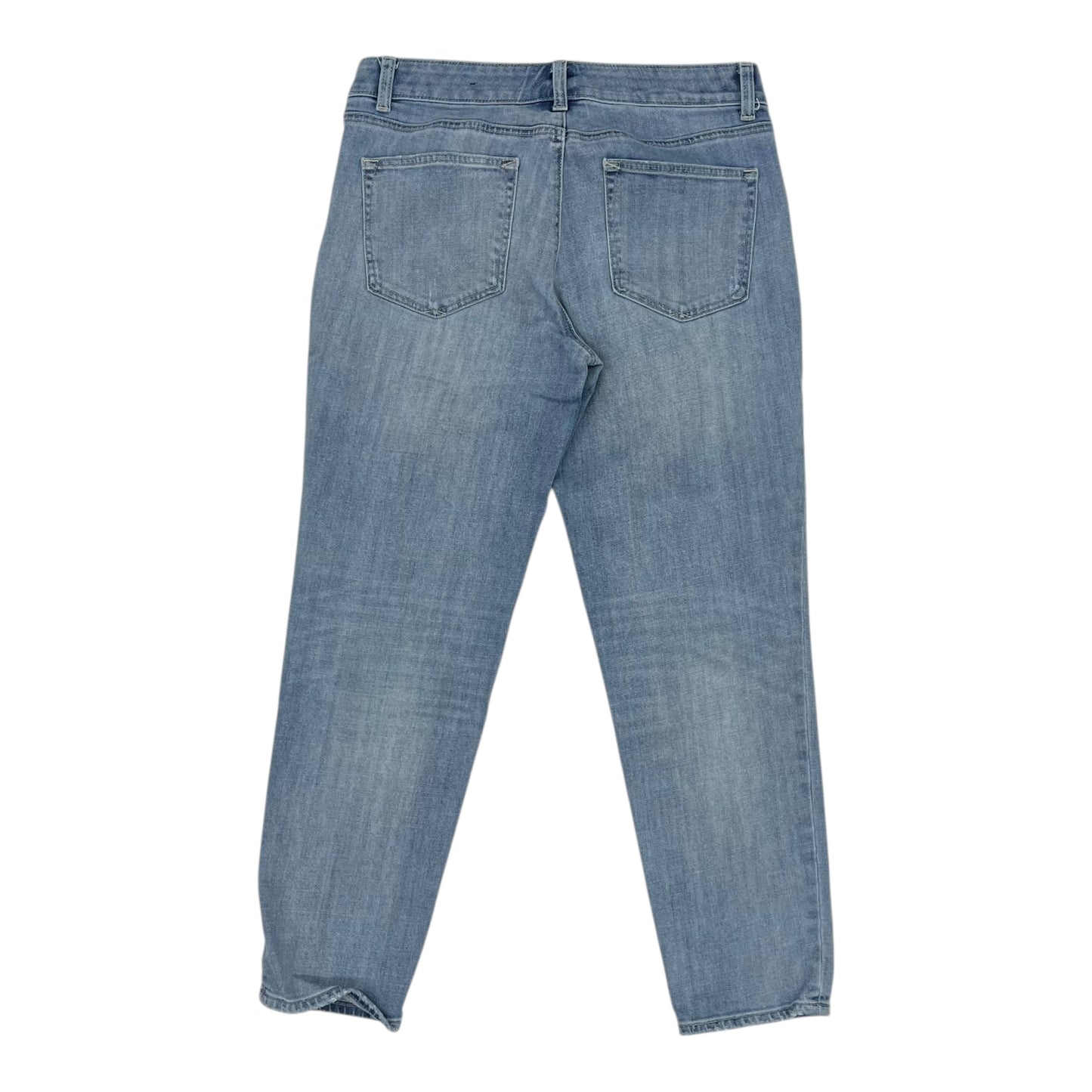 Jeans Skinny By Talbots In Blue Denim, Size:6