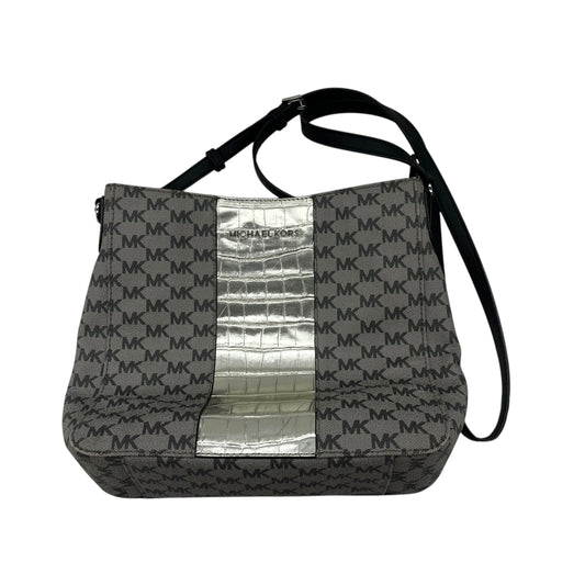 Crossbody Designer By Michael Kors In Grey, Size:Medium
