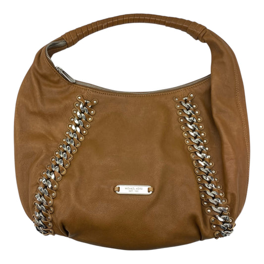Handbag Designer By Michael Kors In Brown, Size:Medium