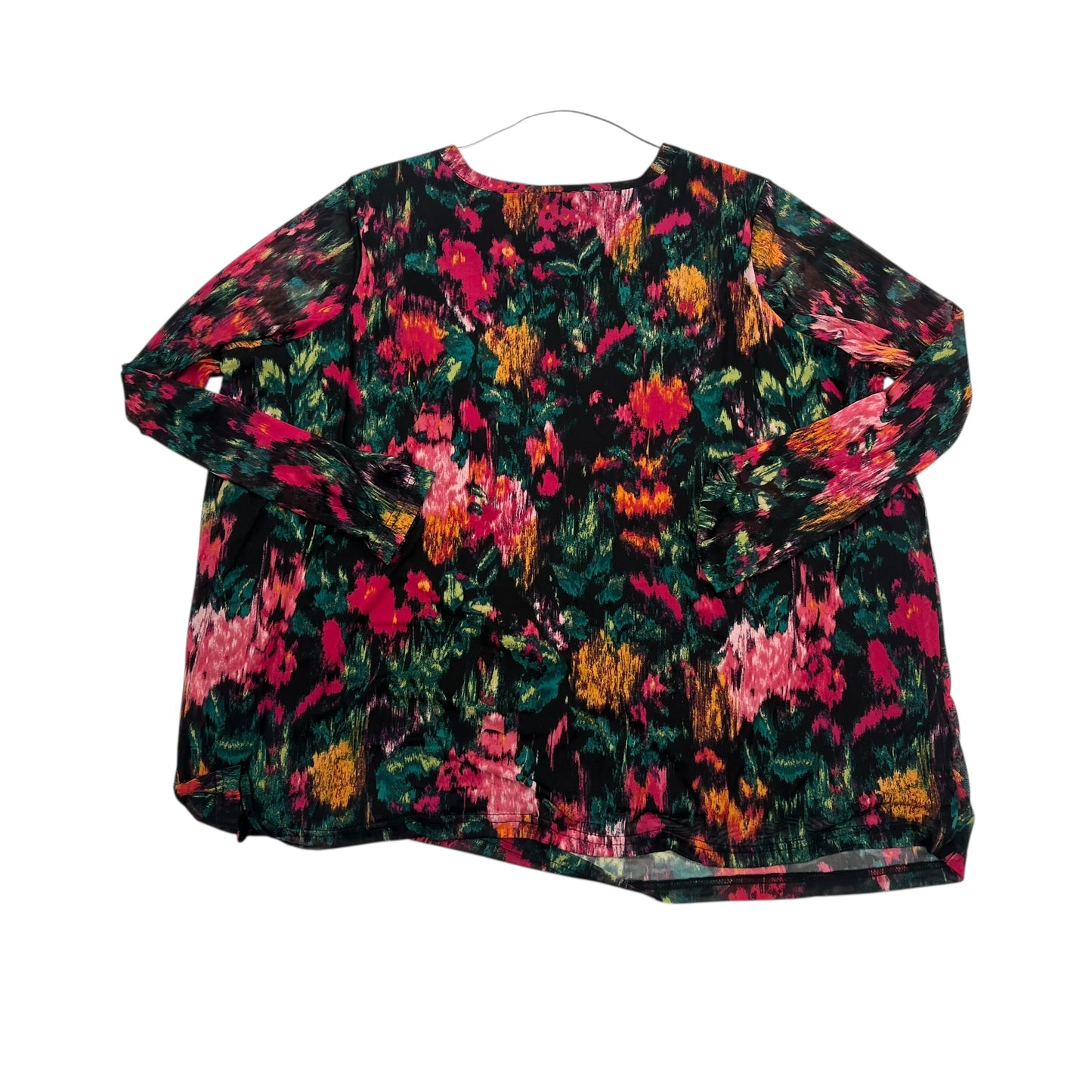Top Ls By Terra & Sky In Multi, Size:2X