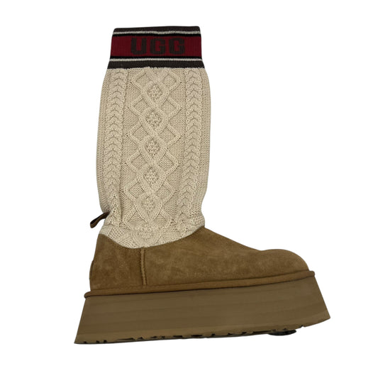Boots Designer By Ugg In Brown, Size:8