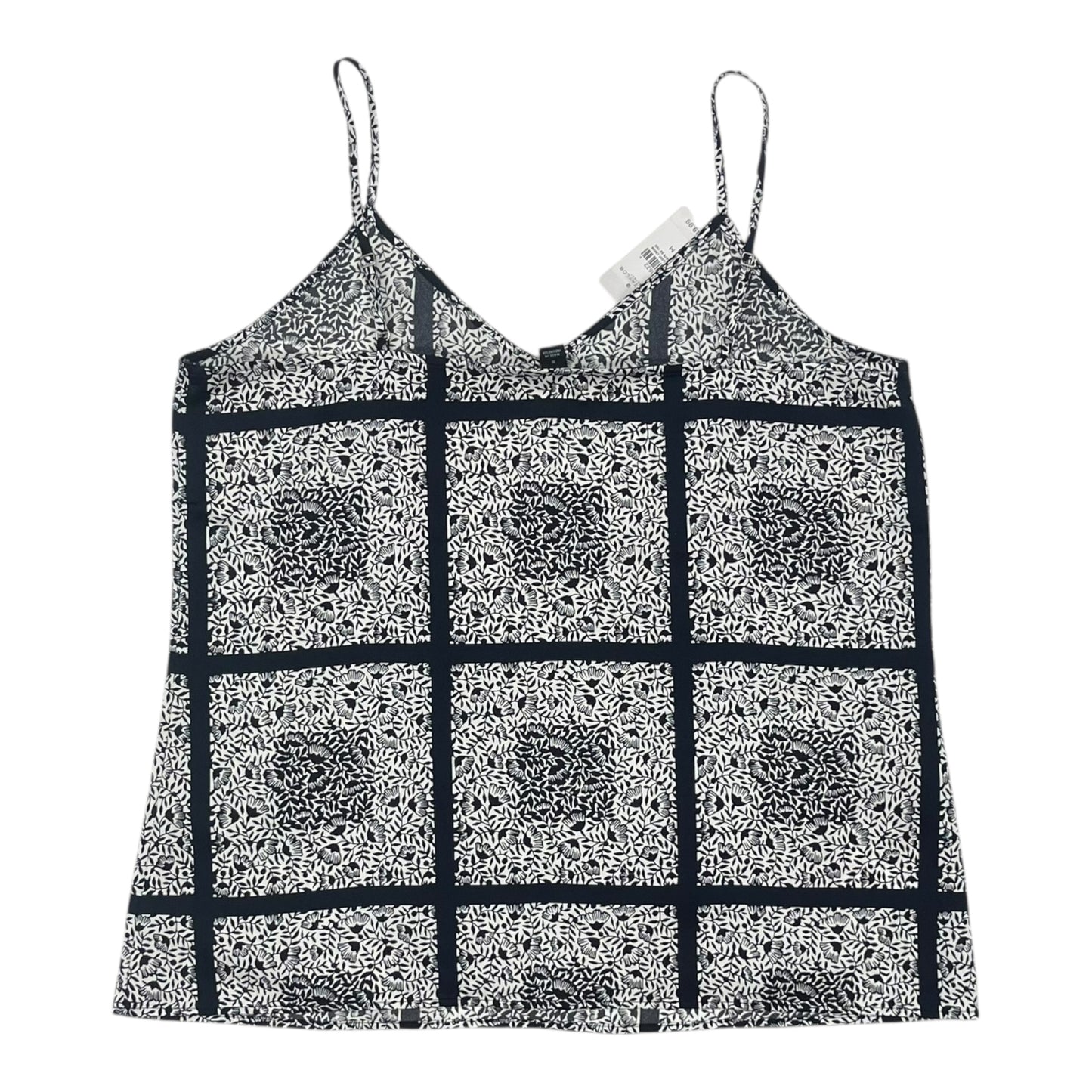 Blouse Sleeveless By Ann Taylor In Blue, Size:M