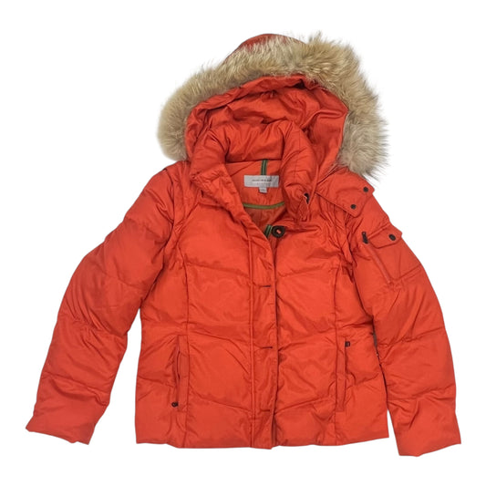 Coat Puffer & Quilted By Marc New York In Orange, Size:L