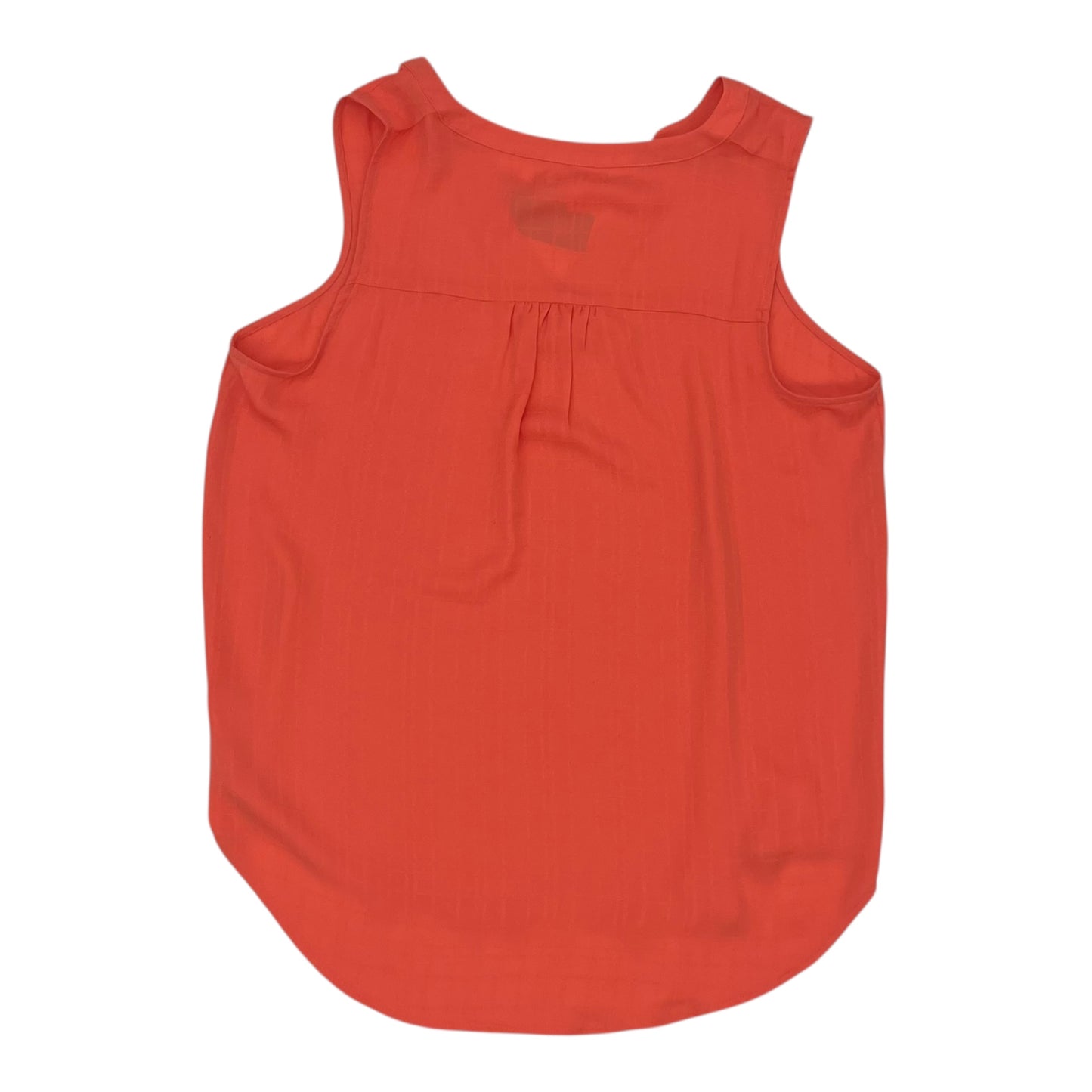 Blouse Sleeveless By Maurices In Orange, Size:L