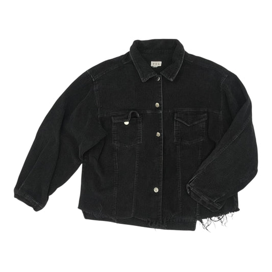 Jacket Shirt By Pol In Black, Size:Xl