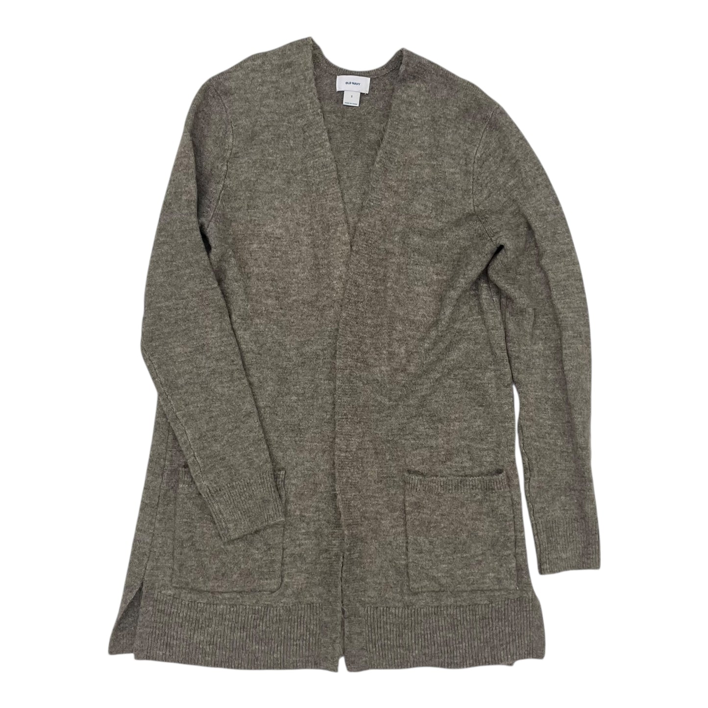 Sweater Cardigan By Old Navy In Tan, Size:S