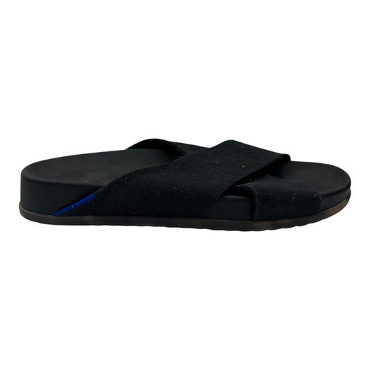 Sandals Flats By Rothys In Black, Size:7.5