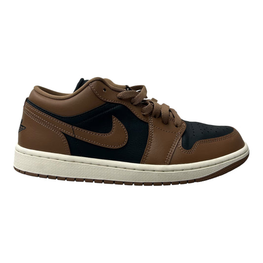 Shoes Luxury Designer By Jordan In Black & Brown, Size:10.5