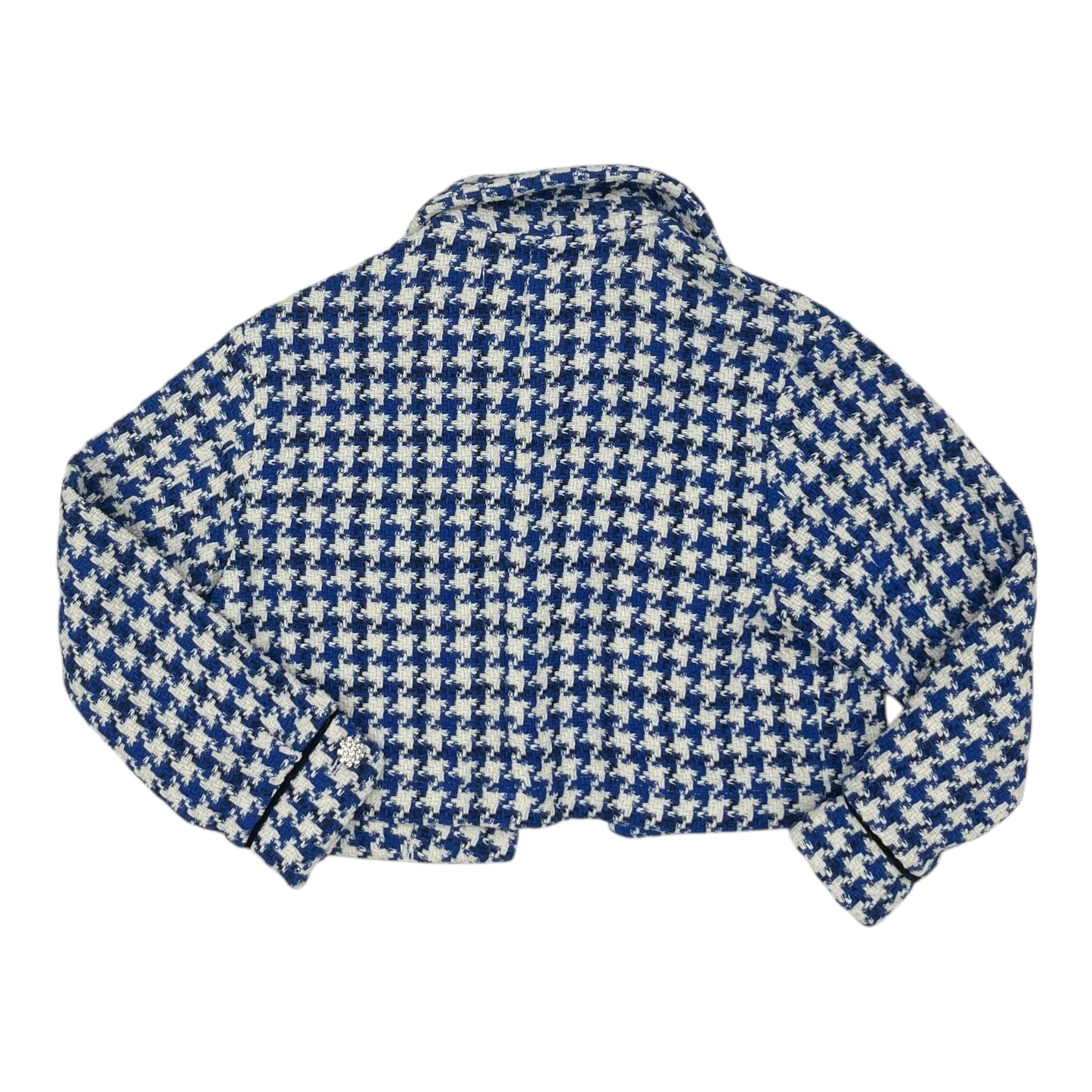 Jacket Other By Zara In Blue & White, Size:S