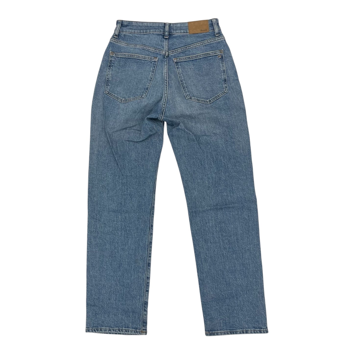 Jeans Straight By Madewell In Blue Denim, Size:2