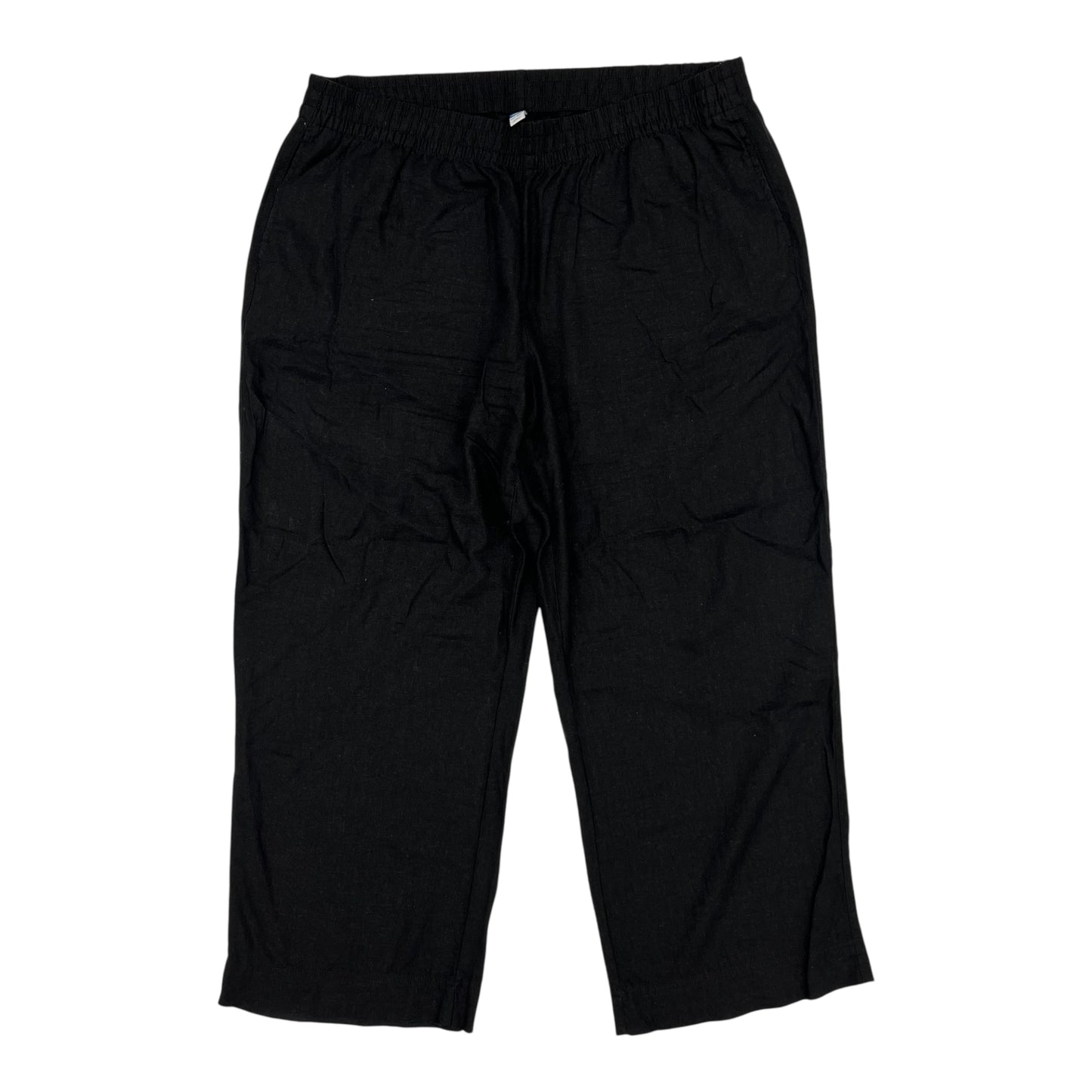 Pants Wide Leg By Old Navy In Black, Size:2X
