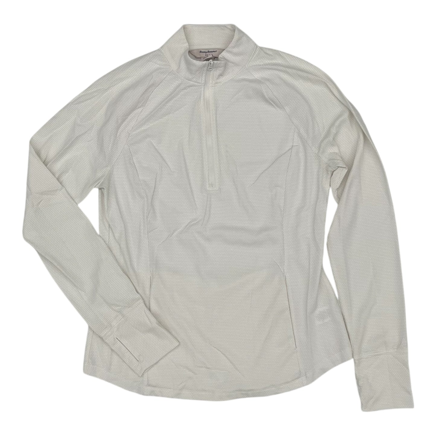 Athletic Top Ls Collar By Tommy Bahama In Cream, Size:L