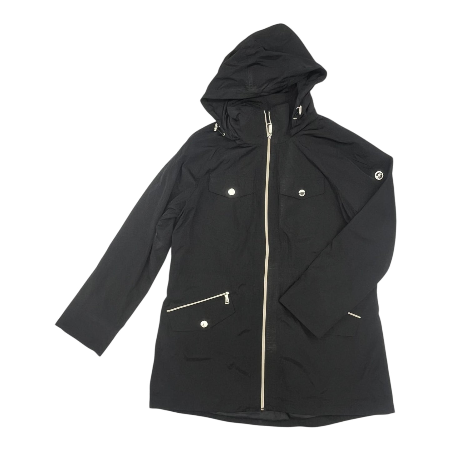 Jacket Designer By Michael Kors In Black, Size:L