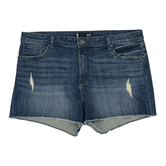 Shorts By Kut In Blue Denim, Size:16