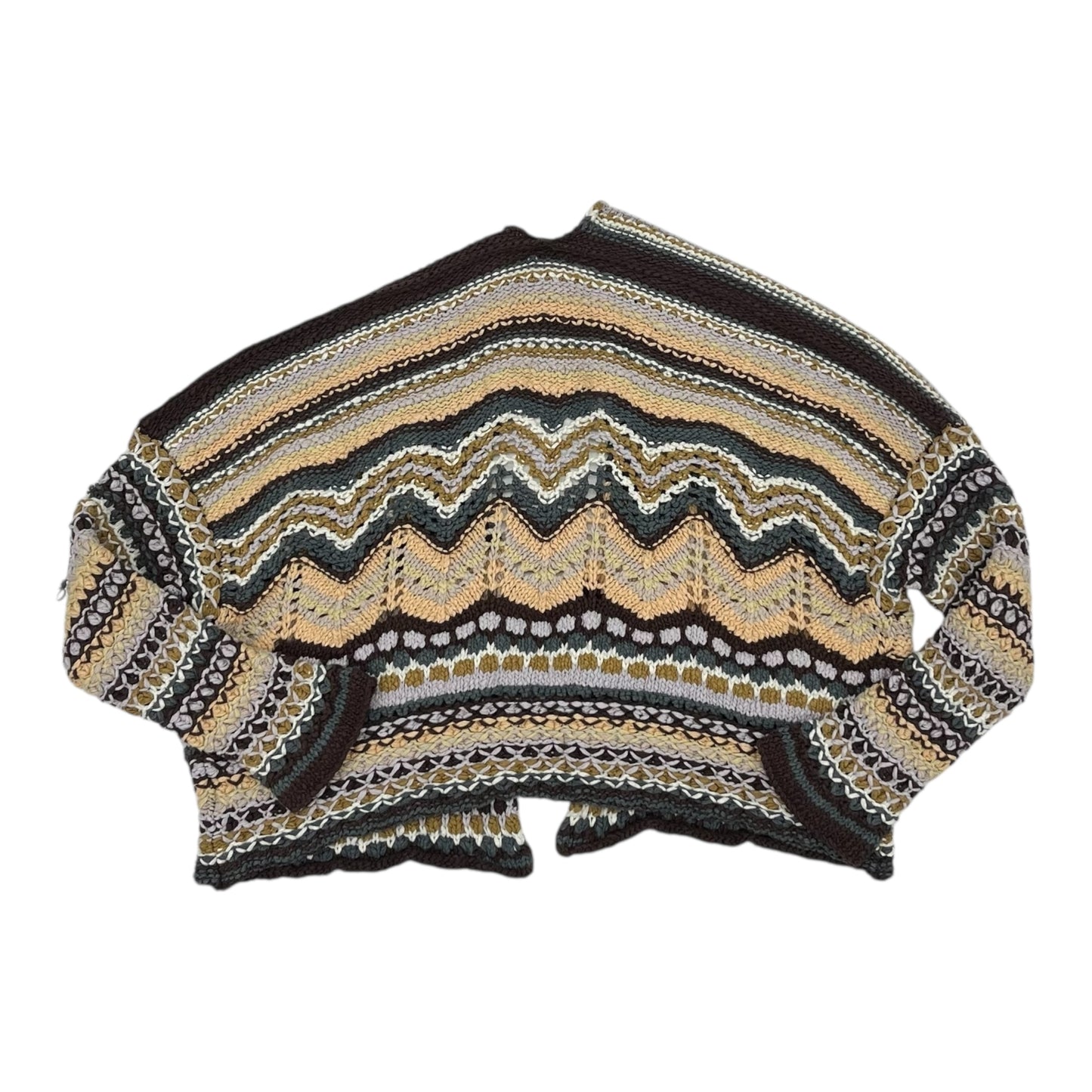 Sweater Cardigan By Free People In Multi, Size:Xl