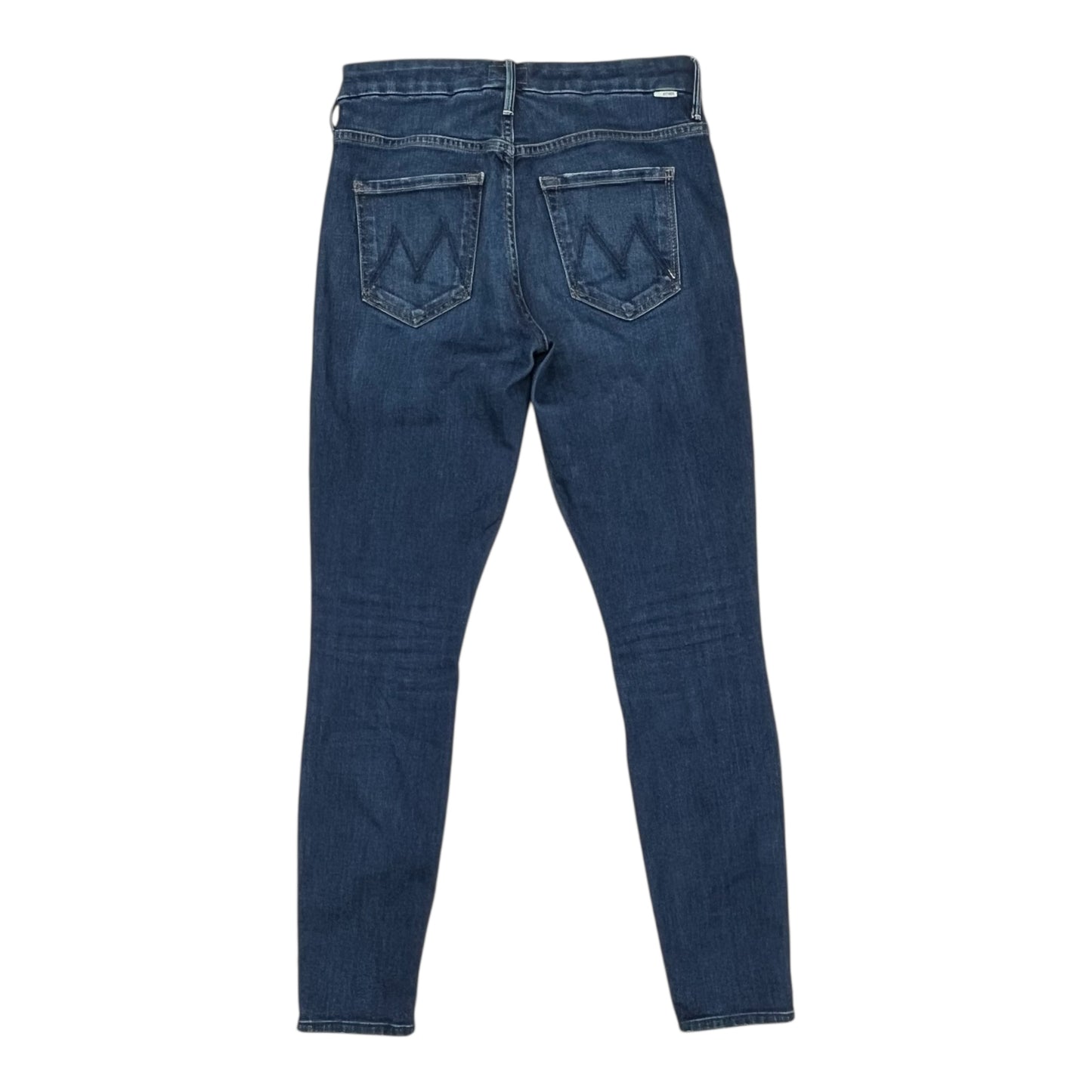 Jeans Skinny By Mother In Blue Denim, Size:6