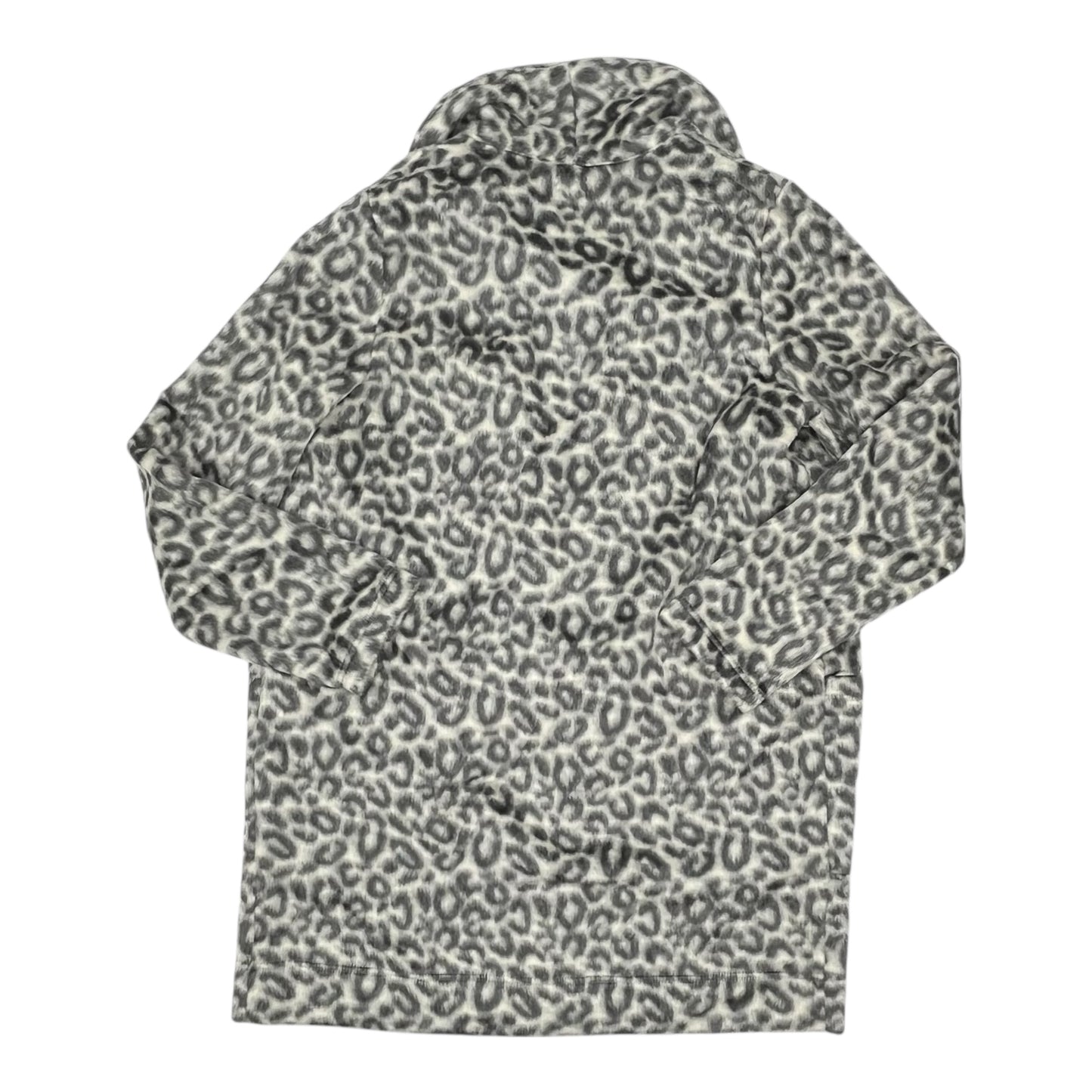 Coat Trench Coat By A New Day In Leopard Print, Size:L