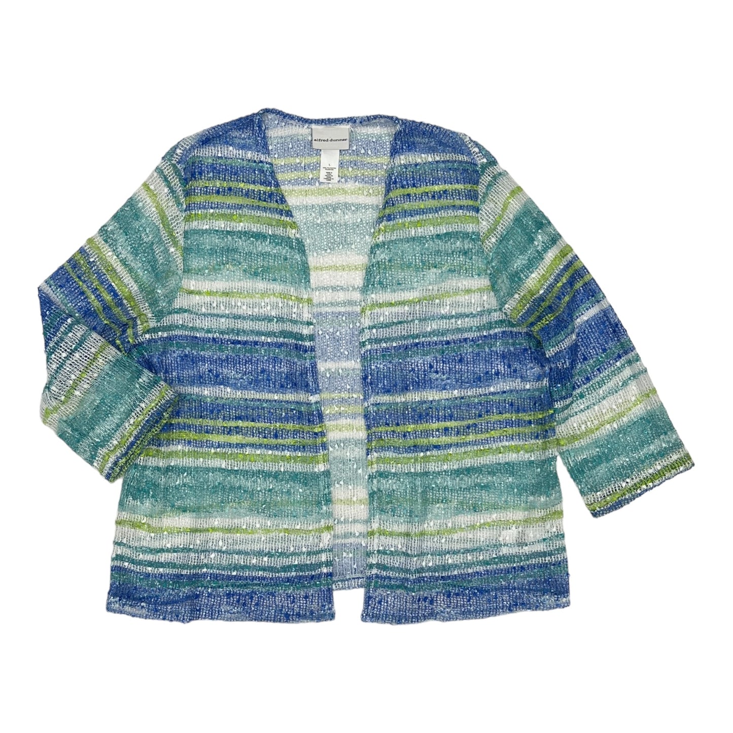 BLUE & GREEN KIMONO by ALFRED DUNNER Size:L