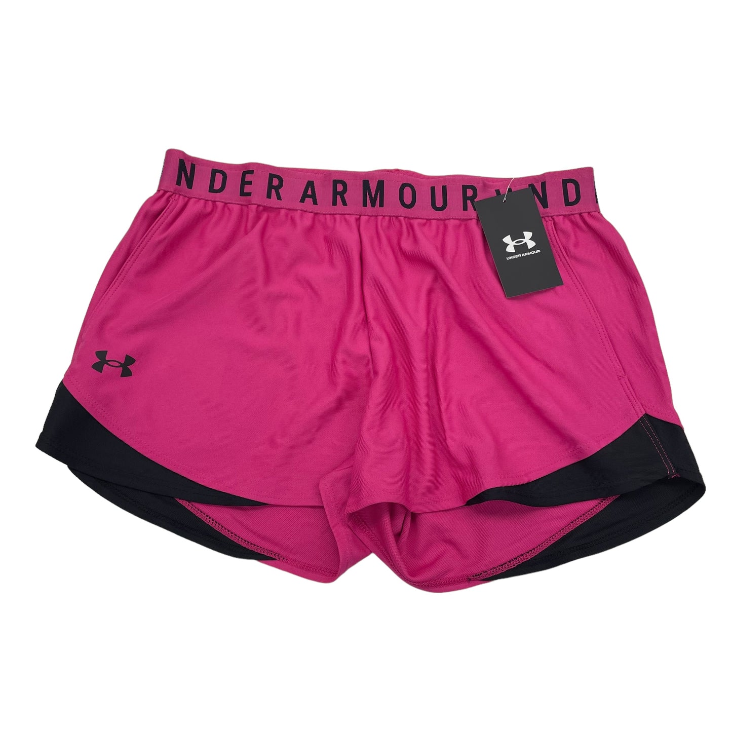 PINK ATHLETIC SHORTS by UNDER ARMOUR Size:2X