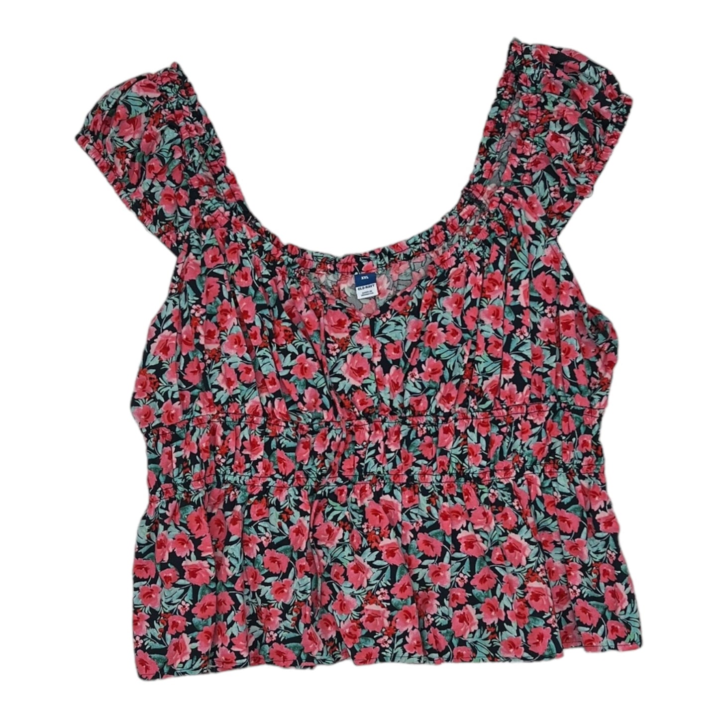 FLORAL PRINT TOP SLEEVELESS by OLD NAVY Size:XXL