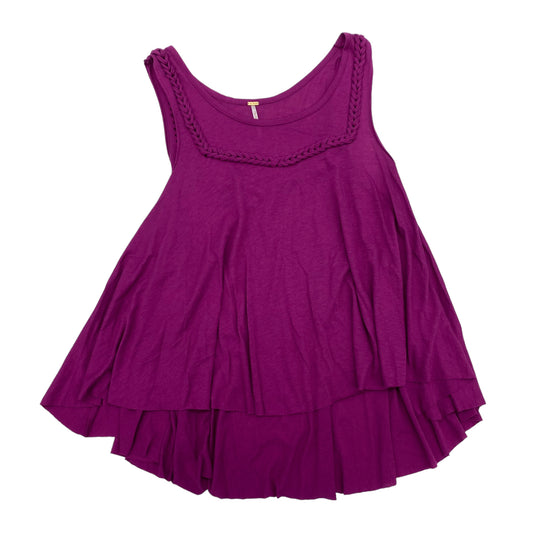 PURPLE TOP SLEEVELESS by FREE PEOPLE Size:M