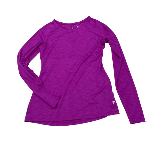 PURPLE ATHLETIC TOP SS by OLD NAVY Size:S