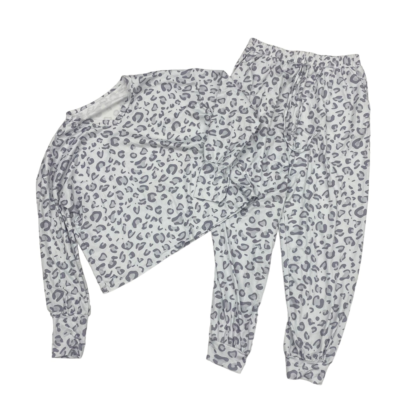 ANIMAL PRINT LOUNGE SET PANTS by CLOTHES MENTOR Size:L