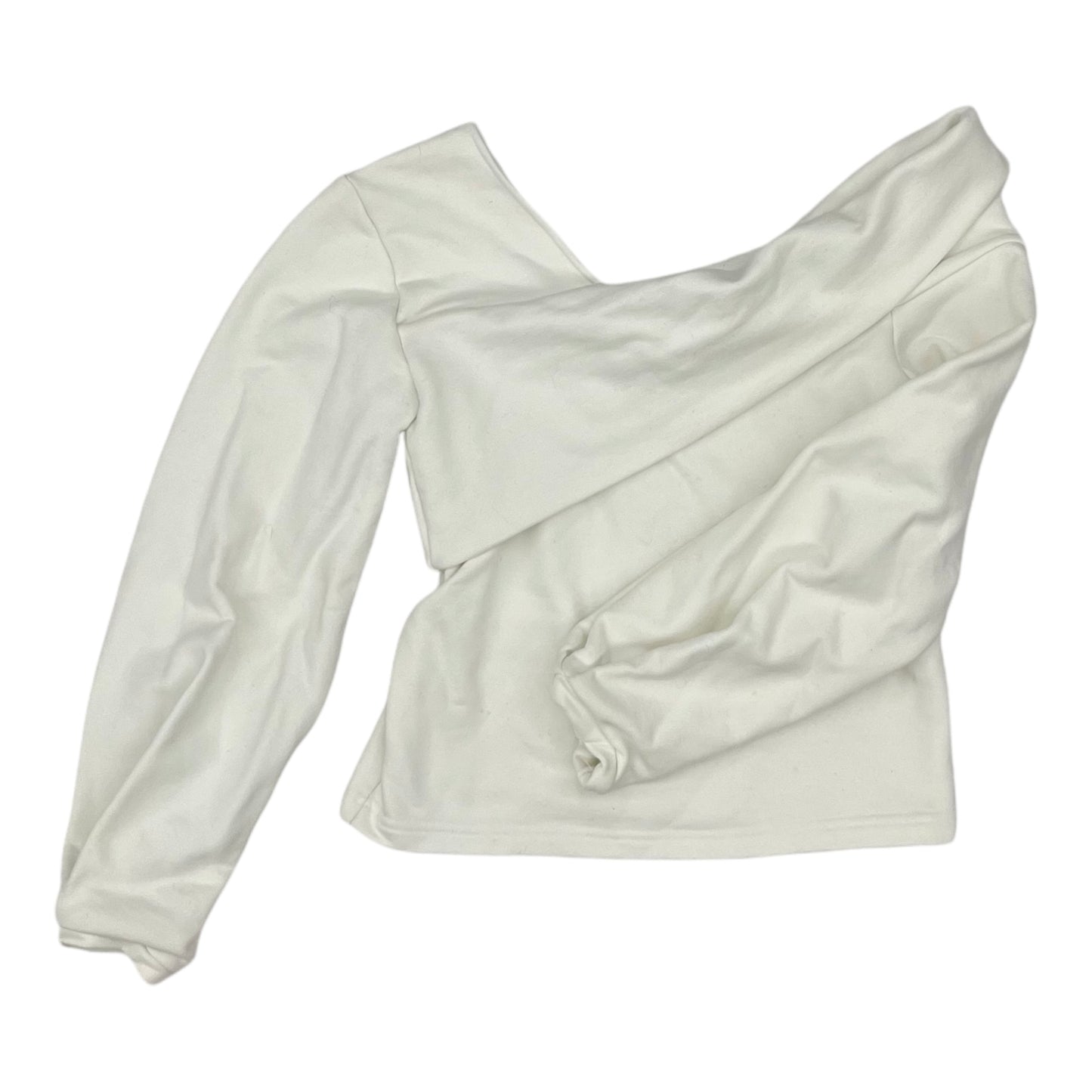 Top Ls By Clothes Mentor In White, Size:M