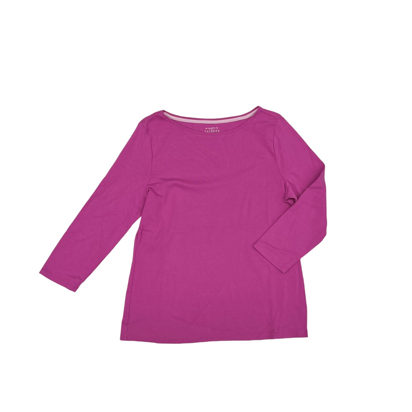 Top Ls By Talbots In Pink, Size:L