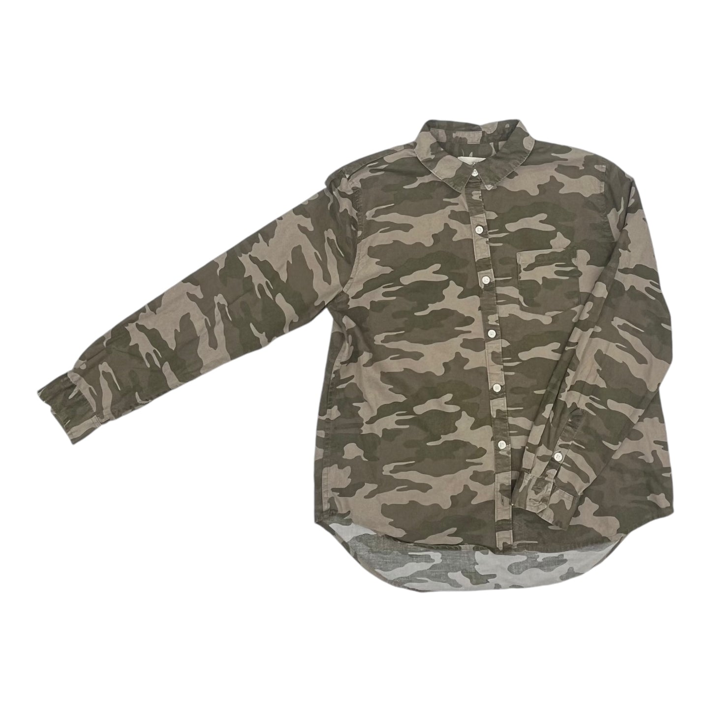 Top Ls By Universal Thread In Camouflage Print, Size:M