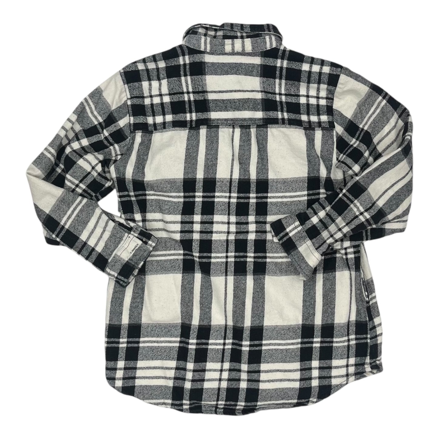 Jacket Shirt By Beachlunchlounge In Plaid Pattern, Size:Xs