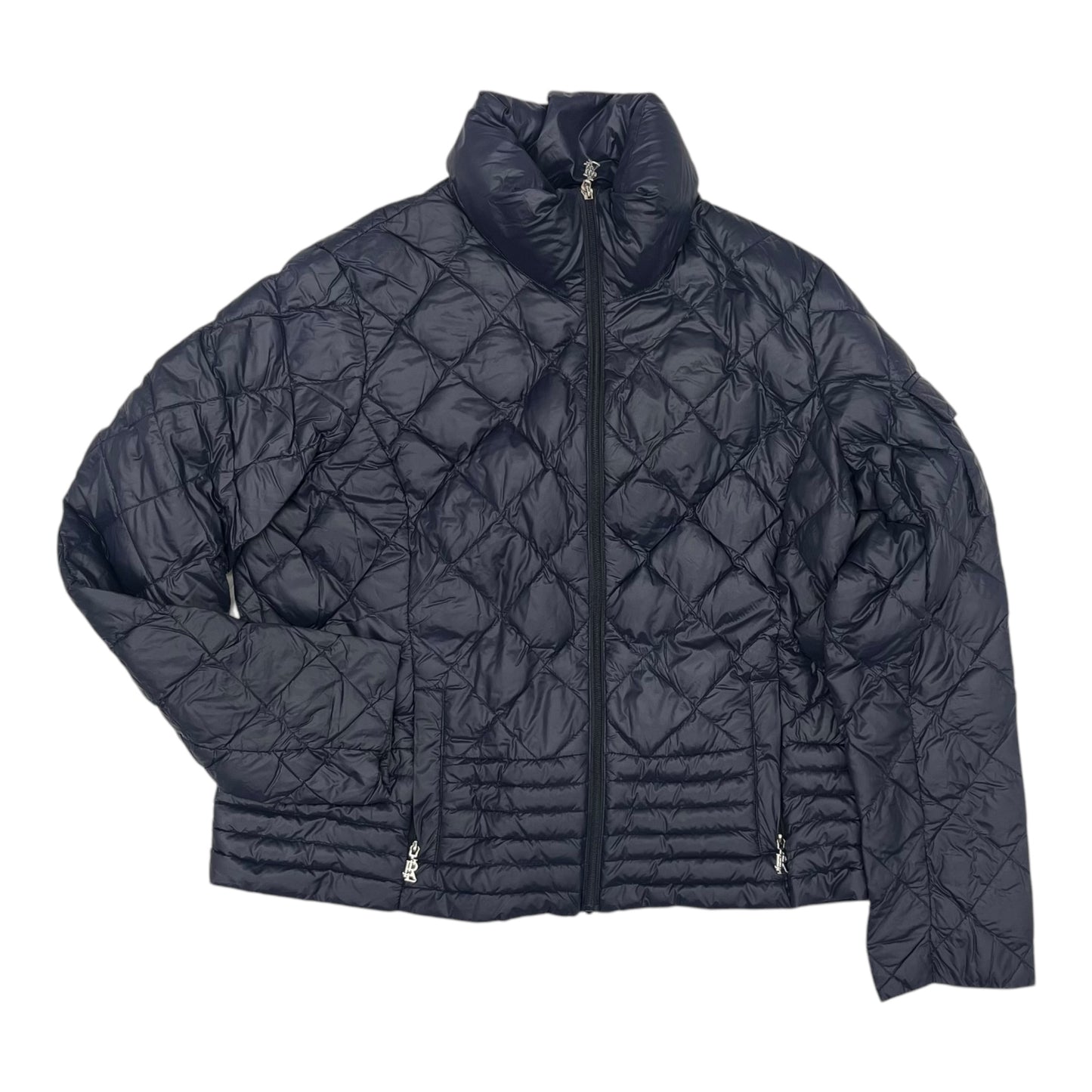 Jacket Puffer & Quilted By Lauren By Ralph Lauren In Navy, Size:Xl