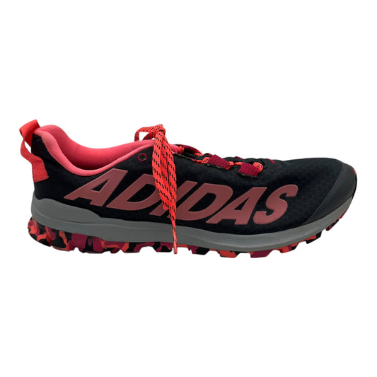Shoes Athletic By Adidas In Grey & Orange, Size:9.5