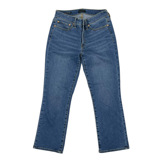 Jeans Cropped By Talbots In Blue Denim, Size:2