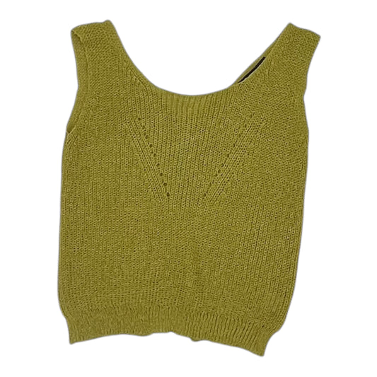 Top Sleeveless By Sweet Rain In Green, Size:S