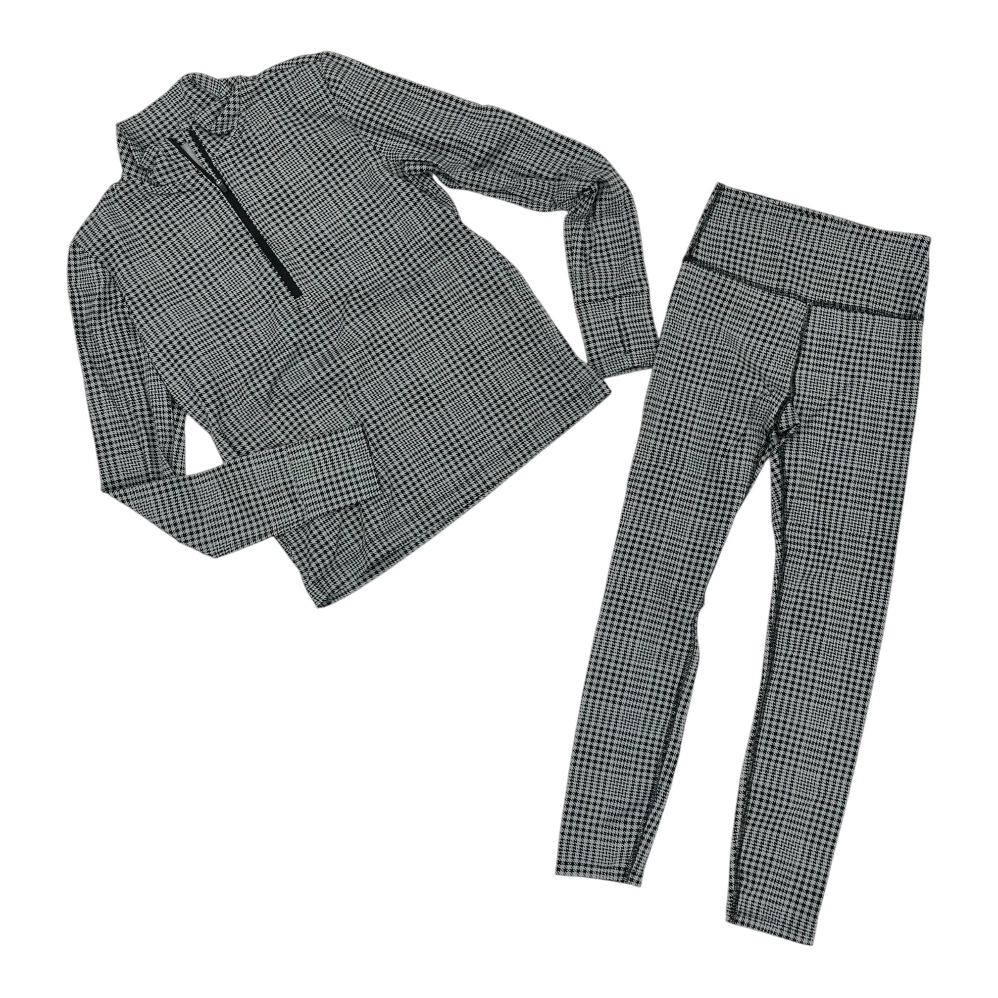 Athletic Pants 2Pc By Lou And Grey In Black & Grey, Size:Xs