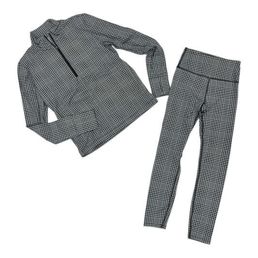 Athletic Pants 2Pc By Lou And Grey In Black & Grey, Size:Xs