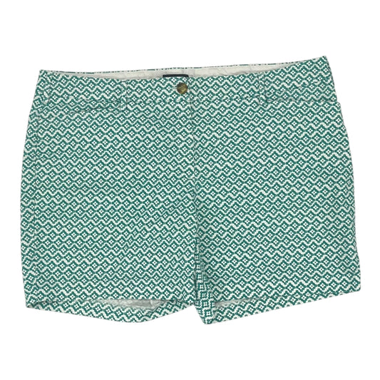 Shorts By Lands End In Green & White, Size:20