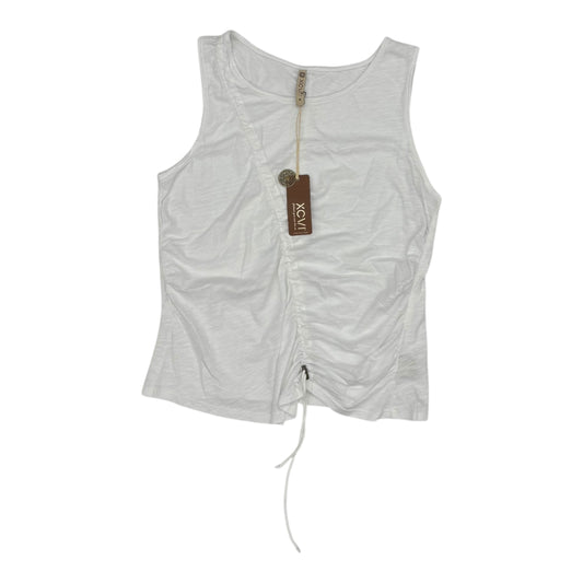 Top Sleeveless By Xcvi In White, Size:M