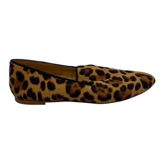 Shoes Flats By J. Crew In Animal Print, Size:7