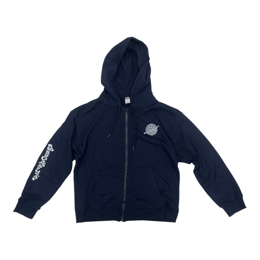 Jacket Shirt By Clothes Mentor In Navy, Size:L