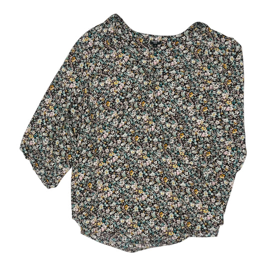 Blouse 3/4 Sleeve By Torrid In Brown, Size:5