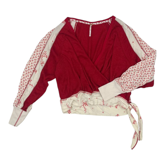 Top Ls By Free People In Red, Size:Xs
