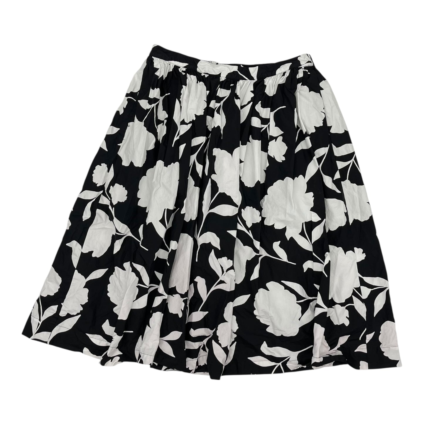 Skirt Designer By Kate Spade In Black & White, Size:L