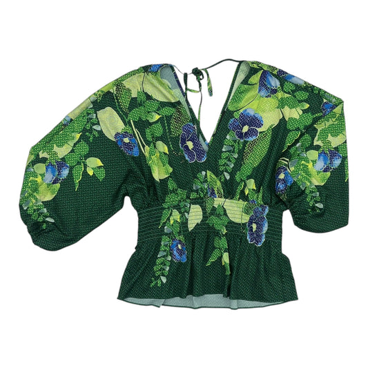 Blouse Ls By White House Black Market In Green, Size:S
