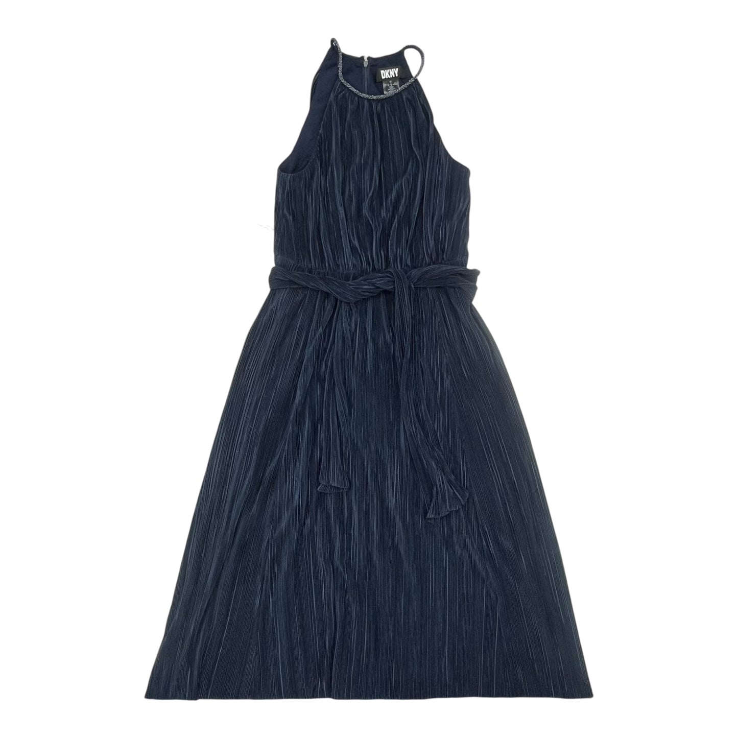 Dress Casual Maxi By Dkny In Blue, Size:4